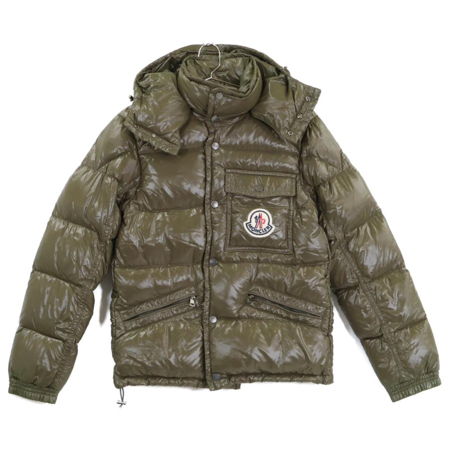 MONCLER モンクレール 41303 K2 フード付ダウンジャケット 1 MONCLER（モンクレール） 41303 K2 フード付ダウンジャケット 1 カーキ