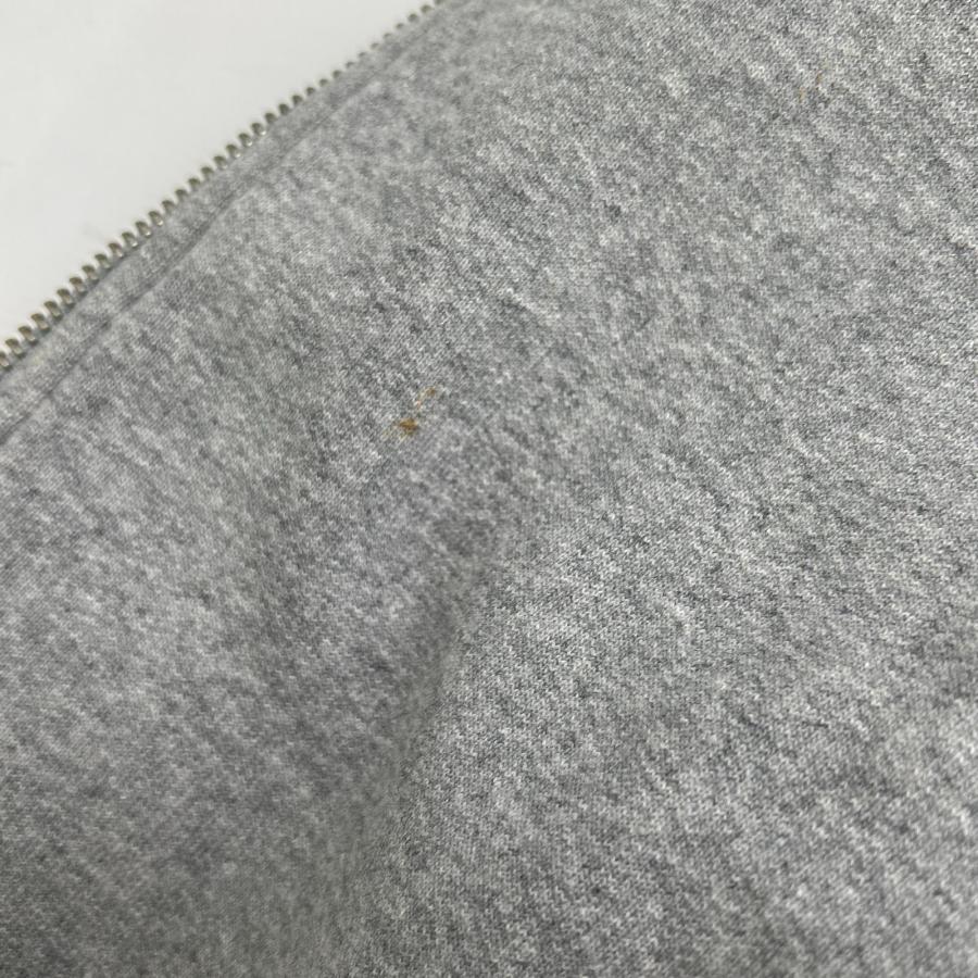 STUSSY ステューシー 118460 Double Face Label Full Zip Hoodie グレー L トップス メンズ 中古