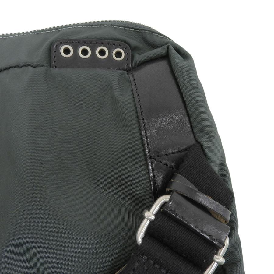 Felisi（フェリージ） 美品 ナイロン ショルダーバッグ メンズ カーキ 
