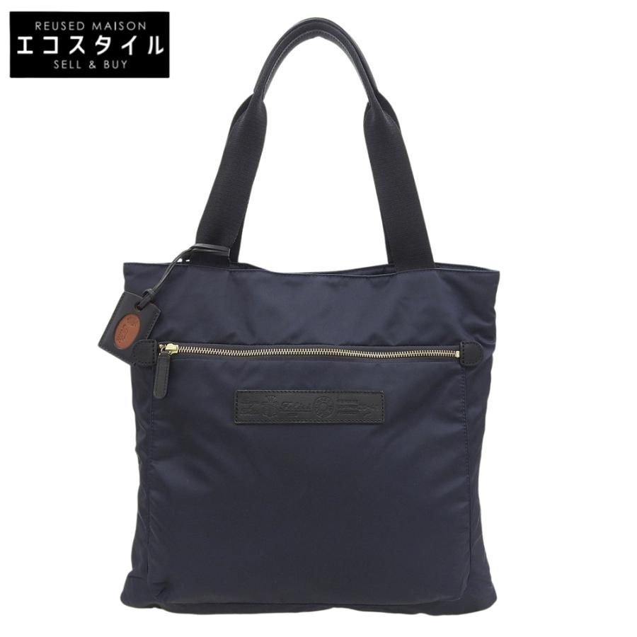 Felisi（フェリージ） 美品 ナイロン トートバッグ メンズ ネイビー 20