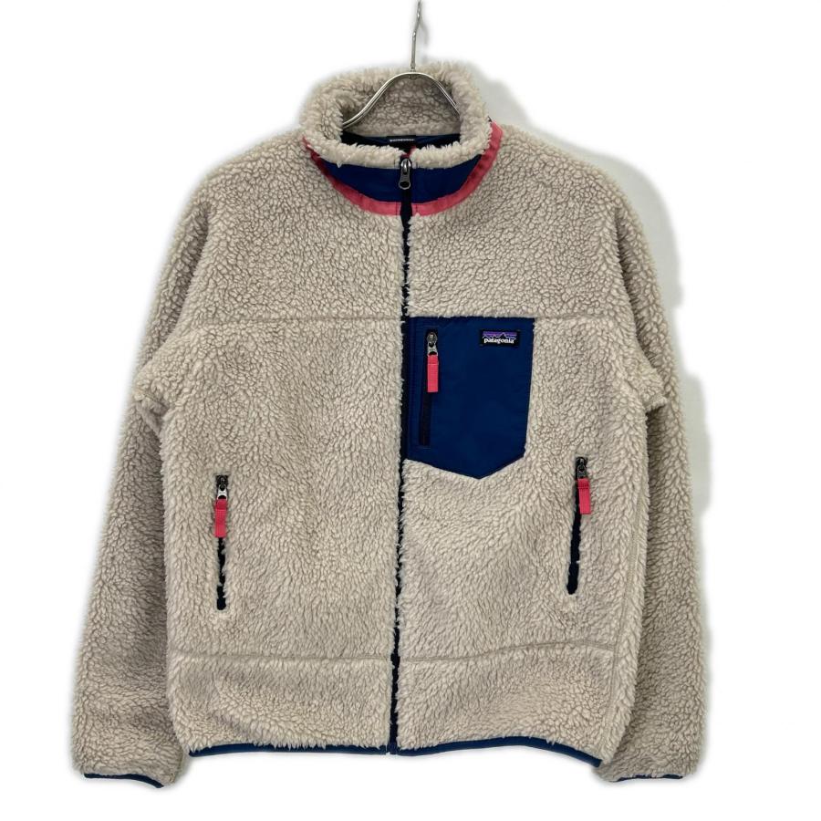 patagonia パタゴニア 65625 21年製 キッズレトロX ボアフリース XXL ベージュ X XL トップス キッズ 中古_1