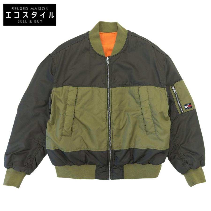 TOMMY JEANS（トミー・ジーンズ） 切替 リバーシブル MA-1 ジャケット