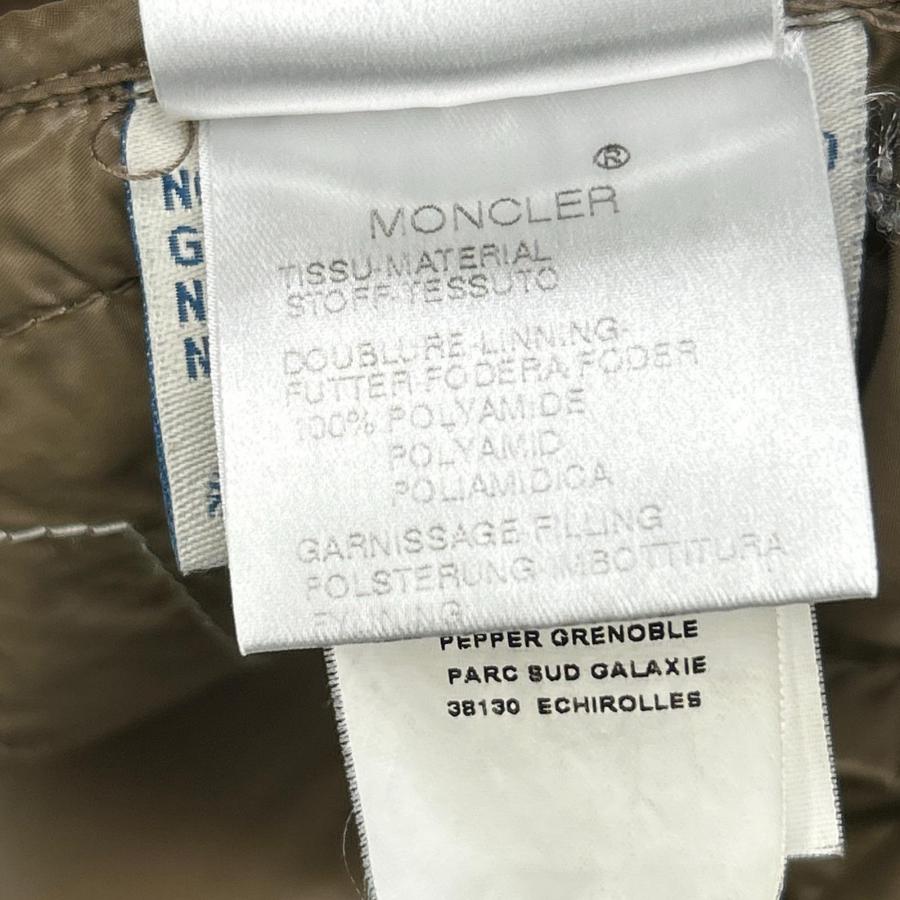 MONCLER（モンクレール） K2 ブラック フロントロゴ ダウンジャケット