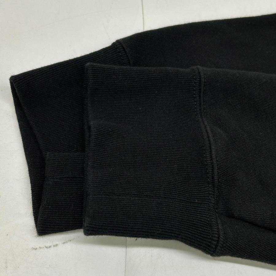 STUSSY（ステューシー） ブラック ロゴ ジップアップフーディ