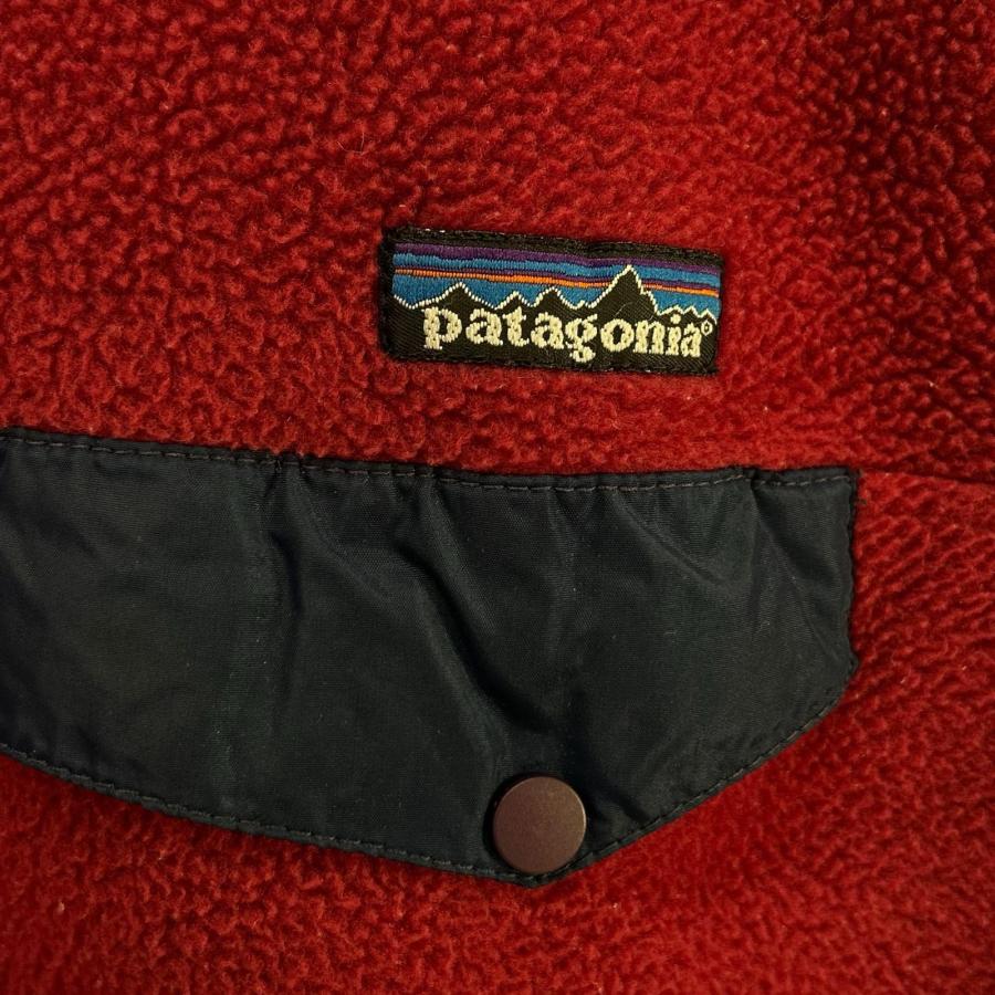 patagonia（パタゴニア） 90S ジャマイカ製 レッド シンチラスナップT