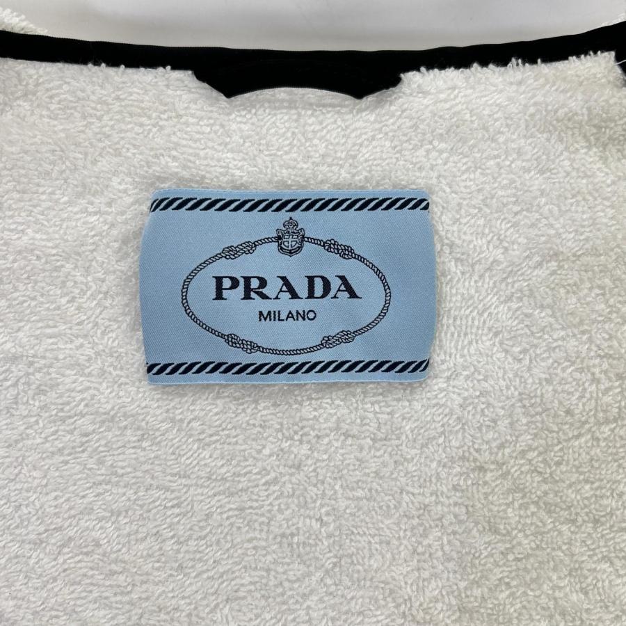 PRADA（プラダ） トライアングルロゴ 21年 コットン パーカー 38