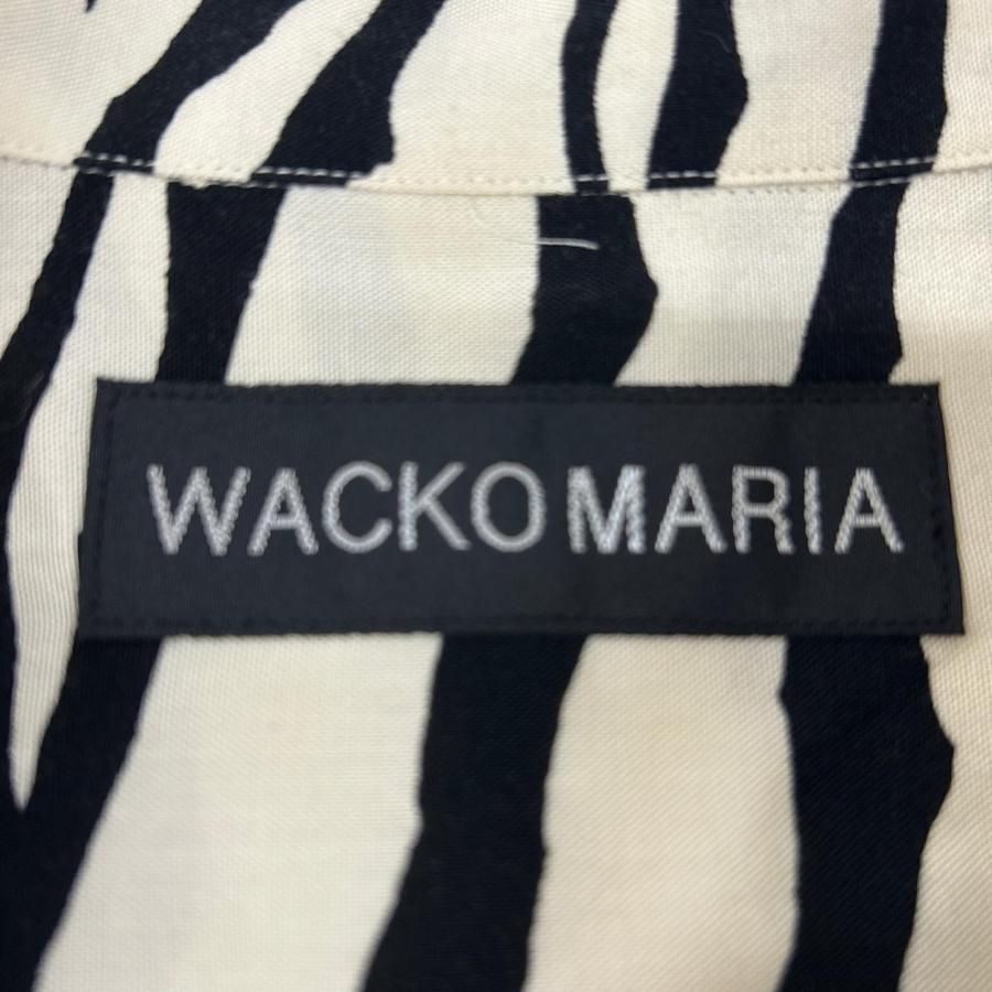 WACKO MARIA（ワコマリア） レーヨン 開襟 ゼブラ柄 長袖シャツ