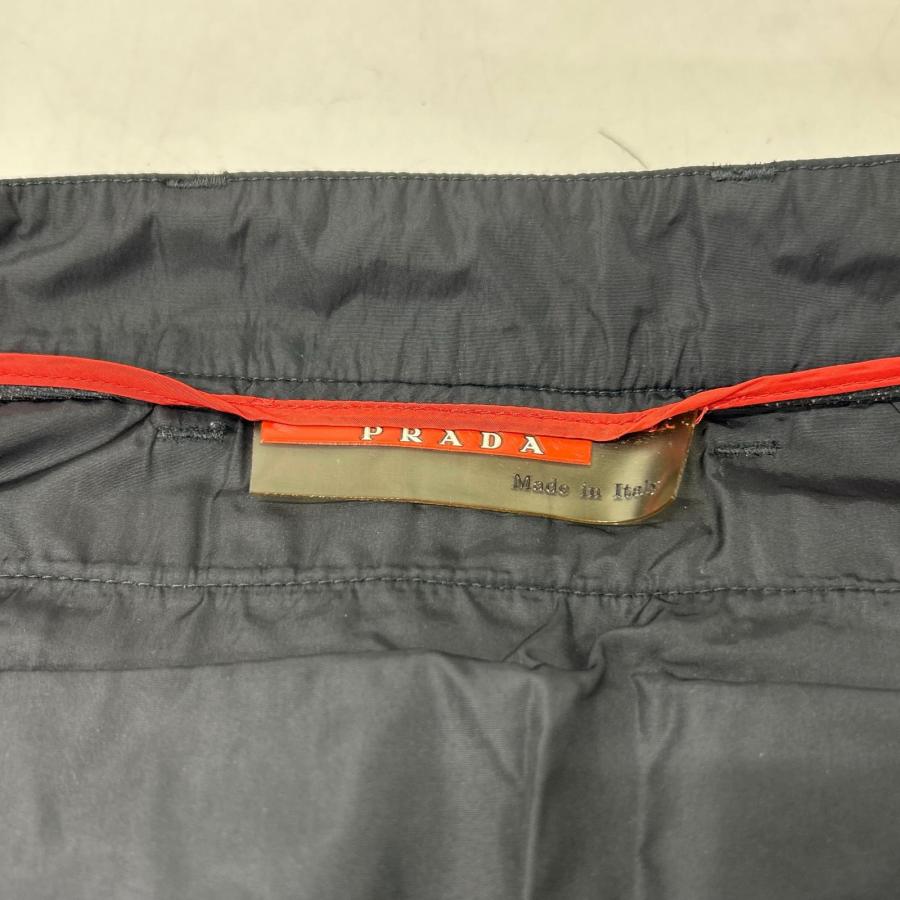 PRADA SPORT（プラダスポーツ） ブラック ナイロンパンツ ギミック
