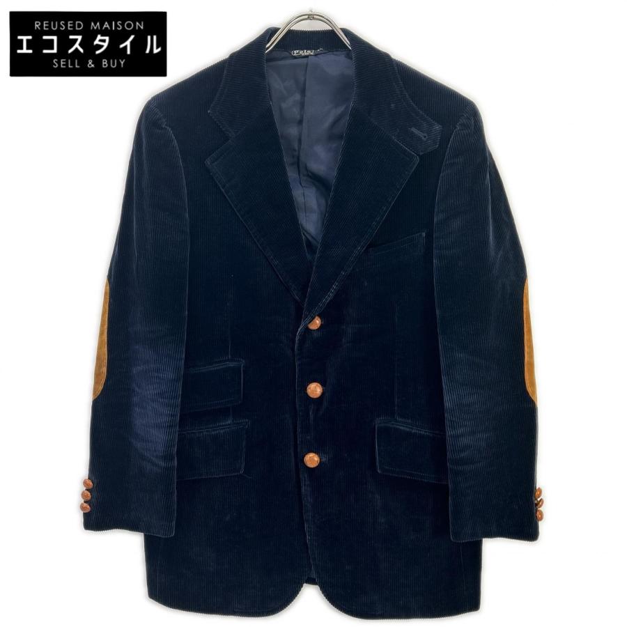 POLO RALPH LAUREN ポロ ラルフローレン ネイビー コーデュロイ ジャケット 3つボタン　テーラード 170 POLO RALPH LAUREN（ポロ・ラルフローレン） ポロ ラルフローレン