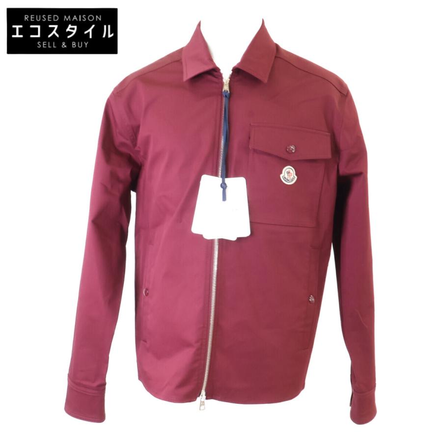 MONCLER モンクレール 新品同様 25年製 CAMICIA キャバジン ジップアップジャケット M MONCLER（モンクレール） 新品同様 25年製 CAMICIA キャバジン ジップ