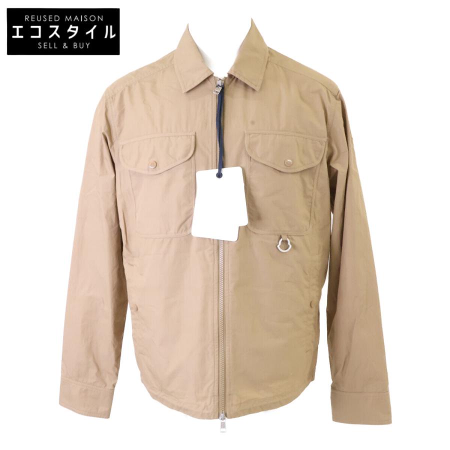 MONCLER モンクレール 新品同様 25年製 CAMICIA ジップアップシャツジャケット S MONCLER（モンクレール） 新品同様 25年製 CAMICIA ジップアップシャツ