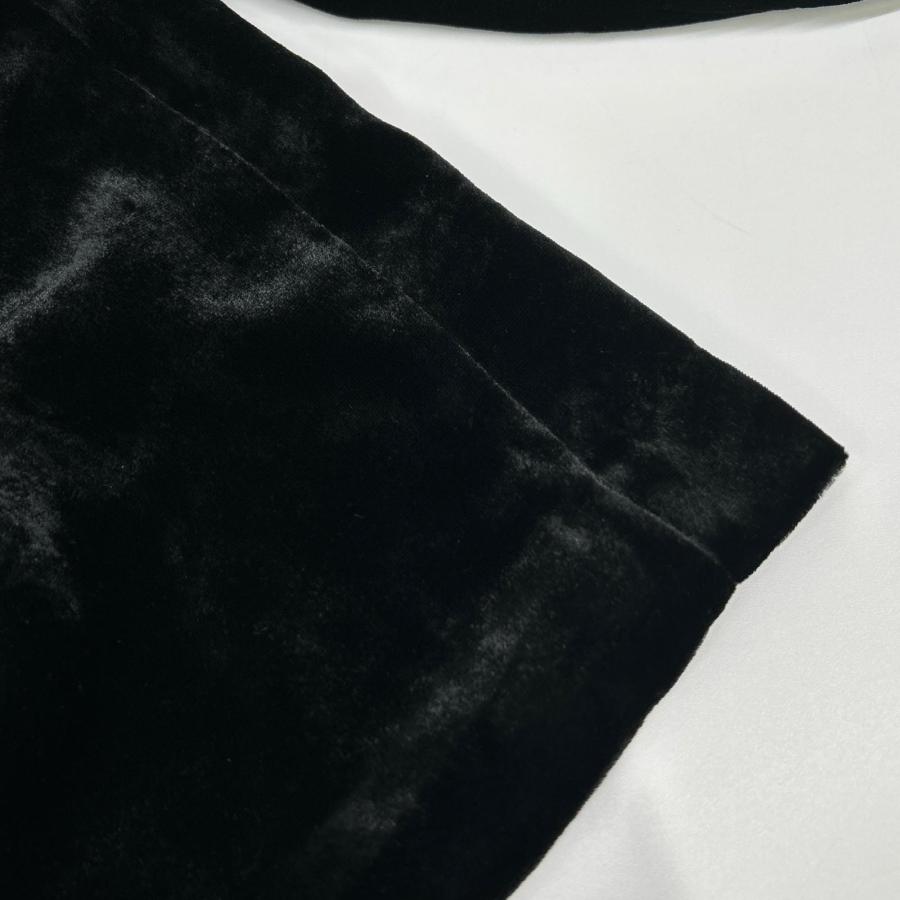 SAINT LAURENT PARIS サンローランパリ 23AW ベルベット ワイドパンツ