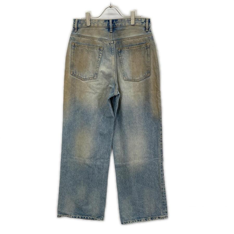 ZARA（ザラ） VINTAGE wash バギーフィット デニムパンツ インディゴ
