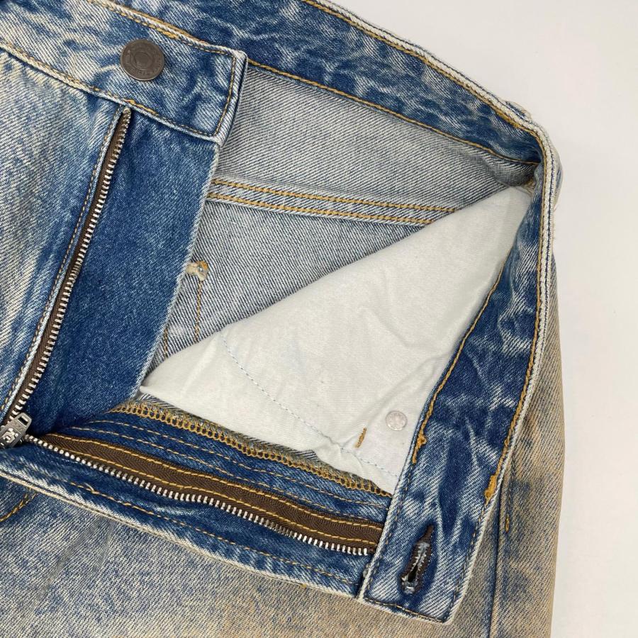 ZARA（ザラ） VINTAGE wash バギーフィット デニムパンツ インディゴ