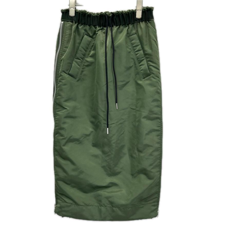 sacai（サカイ） SCW-073 23AW ナイロン ツイル スカート プリーツ