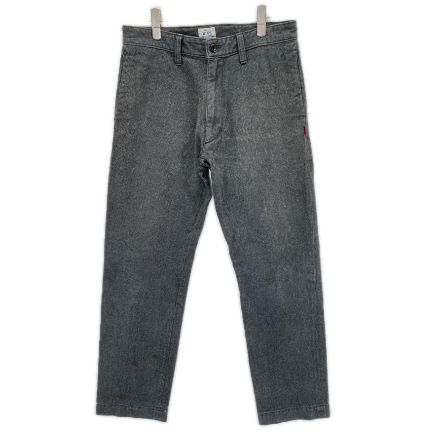 wtaps W34 L30 スラックス WTAPS（ダブルタップス） 132LTDT0PTM03 ブラック シャンブレー ワーク