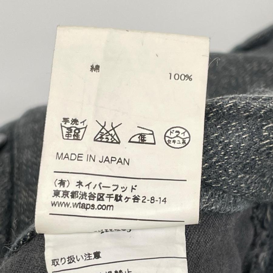 WTAPS（ダブルタップス） 132LTDT0PTM03 ブラック シャンブレー ワーク