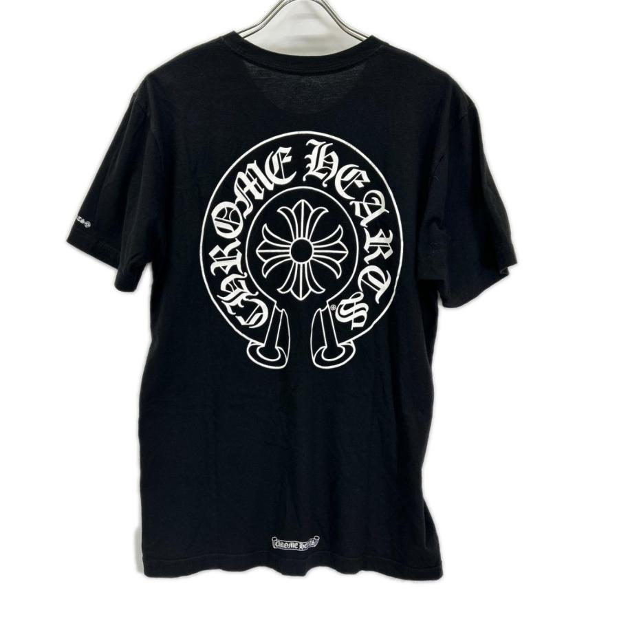 CHROME HEARTS ホースシュー 半袖 M クロムハーツ CHROME HEARTS（クロムハーツ） CH ホースシュー 半袖シャツ ブラック