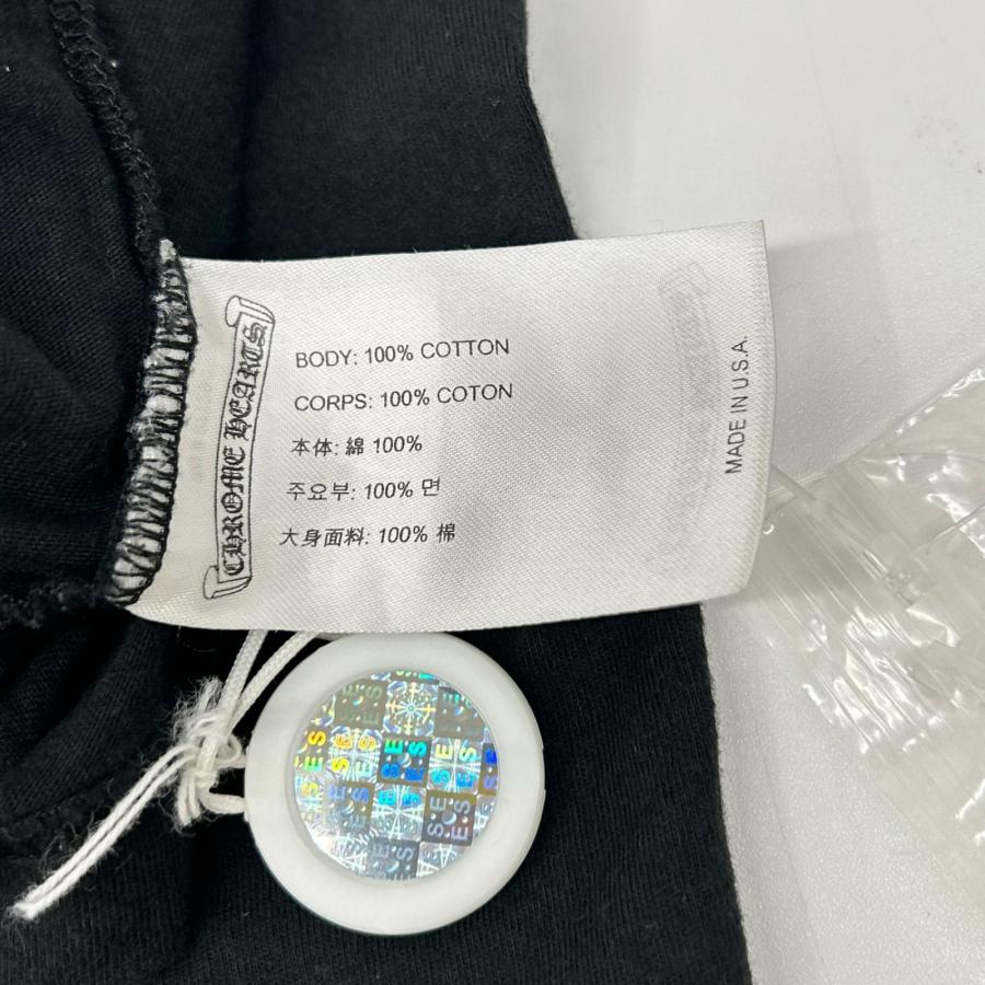 CHROME HEARTS（クロムハーツ） CH ホースシュー 半袖シャツ ブラック