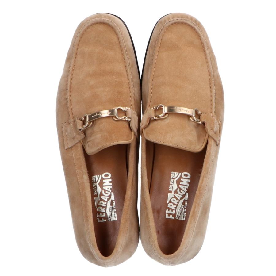 Salvatore Ferragamo サルヴァトーレフェラガモ スエード ビット 