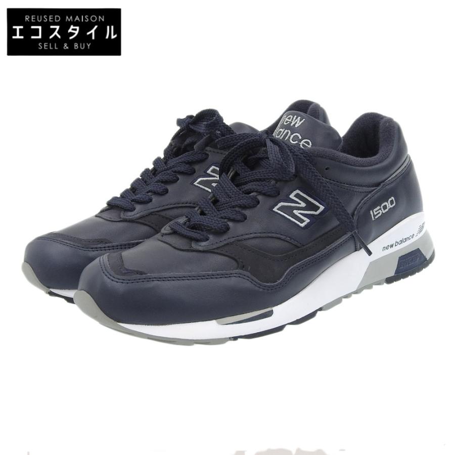 New Balance 美品 ニューバランス M1500NAV 英国製 スニーカー レザー 