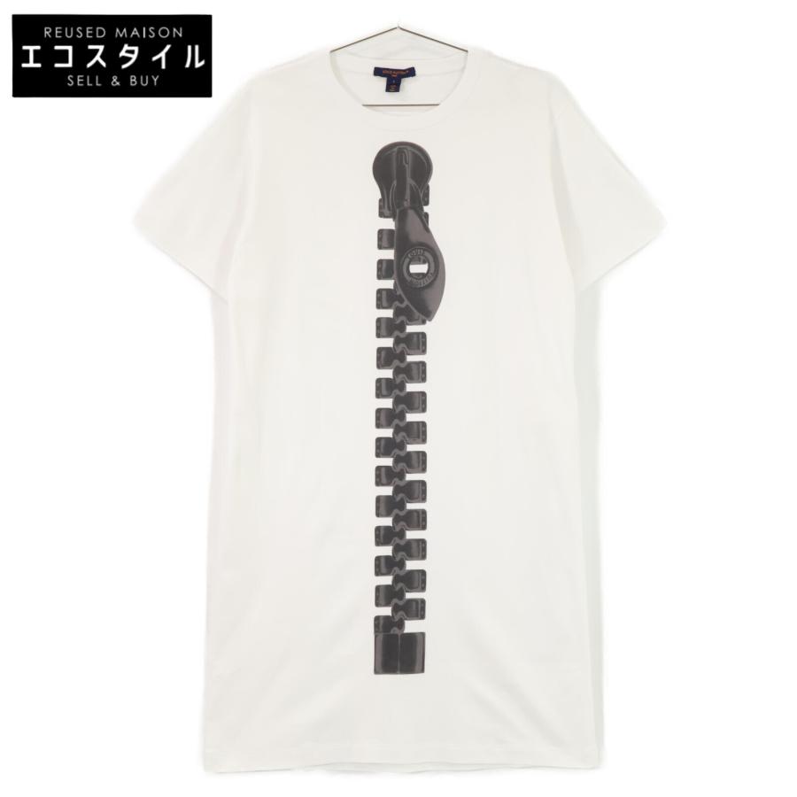 LOUIS VUITTON ジッパー プリントTシャツ ワンピース23ss