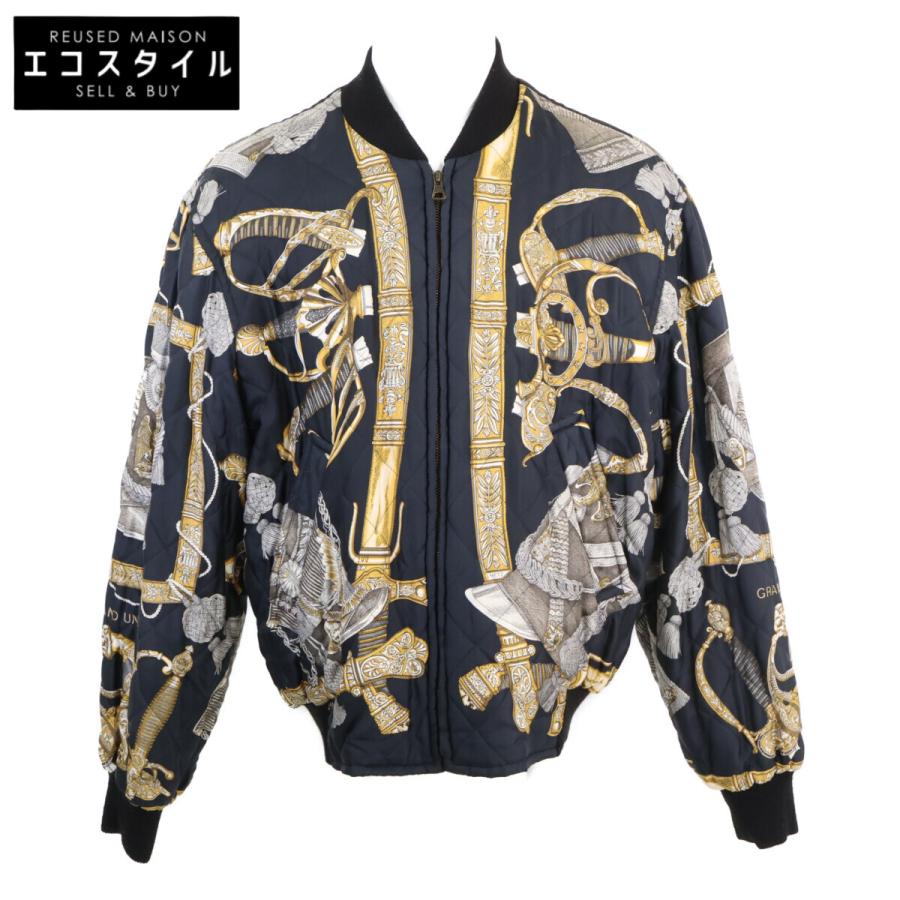 HERMES エルメス GRAND UNIFORME 壮大な制服 中綿入り リバーシブル