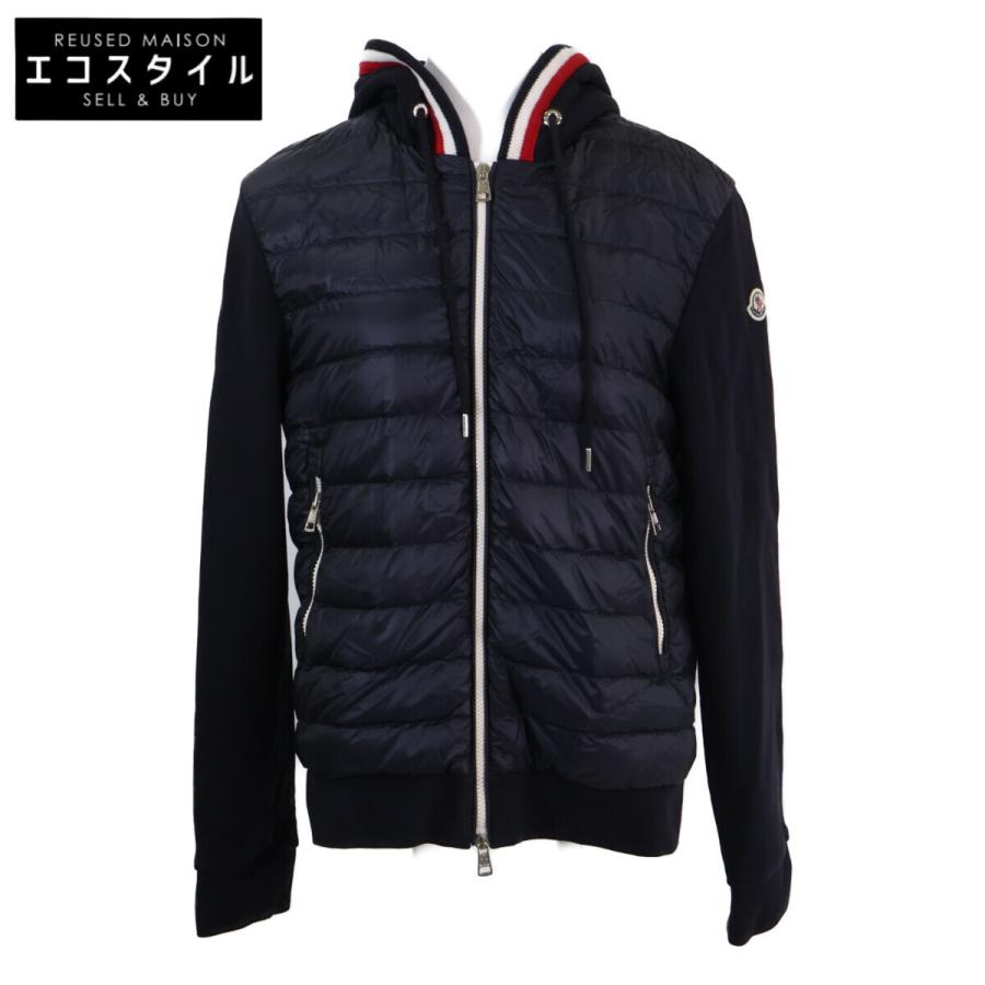 モンクレール MAGLIA CARDIGAN ﾀﾞｳﾝ切り替えｽｳｪｯﾄﾊﾟｰｶｰ M MONCLER（モンクレール） MAGLIA CARDIGAN ダウン切り替えスウェット