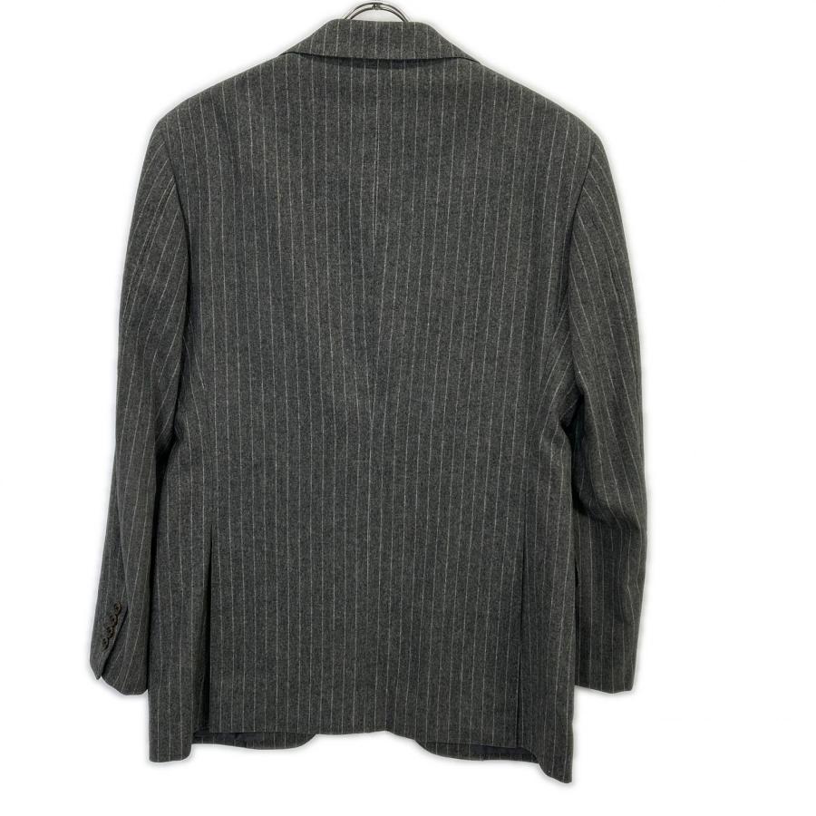 BEAMS F ビームスエフ BF028F06C グレー ストライプ3Bシングルスーツ グレー 97 スーツ セットアップ ウール メンズ 中古_4