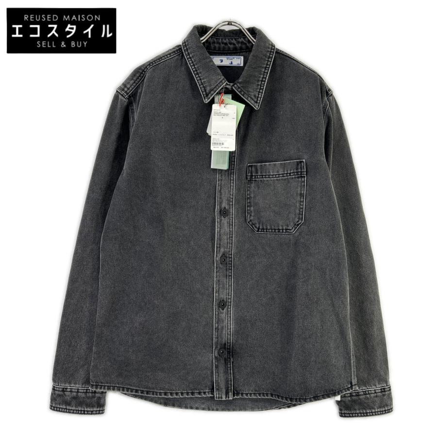 OFF-WHITE オフホワイト OMYD027F21DEN002 デニムジャケット XL OFF-WHITE オフホワイト OMYD027F21DEN002 デニムジャケット ブラック