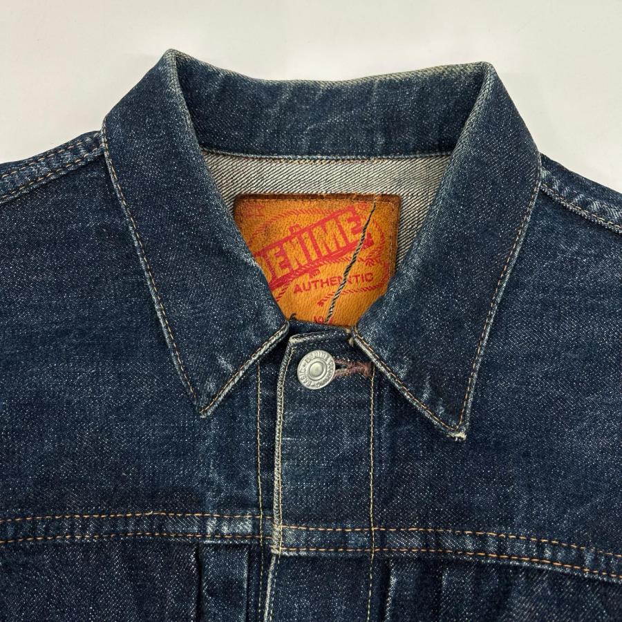 DENIME デニムジャケット　506 1stタイプ　短丈　ショート丈　濃紺　M Denime（ドゥニーム） オリゾンティ期 旧DENIME 506 1stデニム