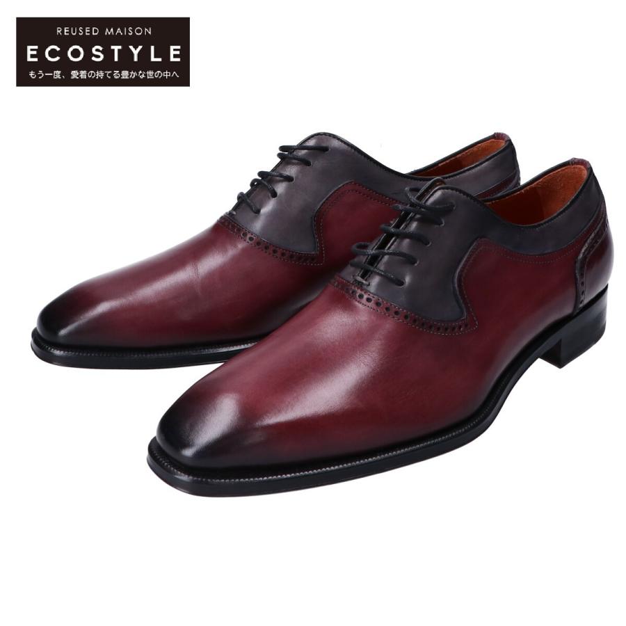 気質アップ ナノ ユニバースライブラリー別注 Library Nano Universe チェルベロ Cerbero 新品未使用 レザーコンビシューズ メンズ 43 シューズ