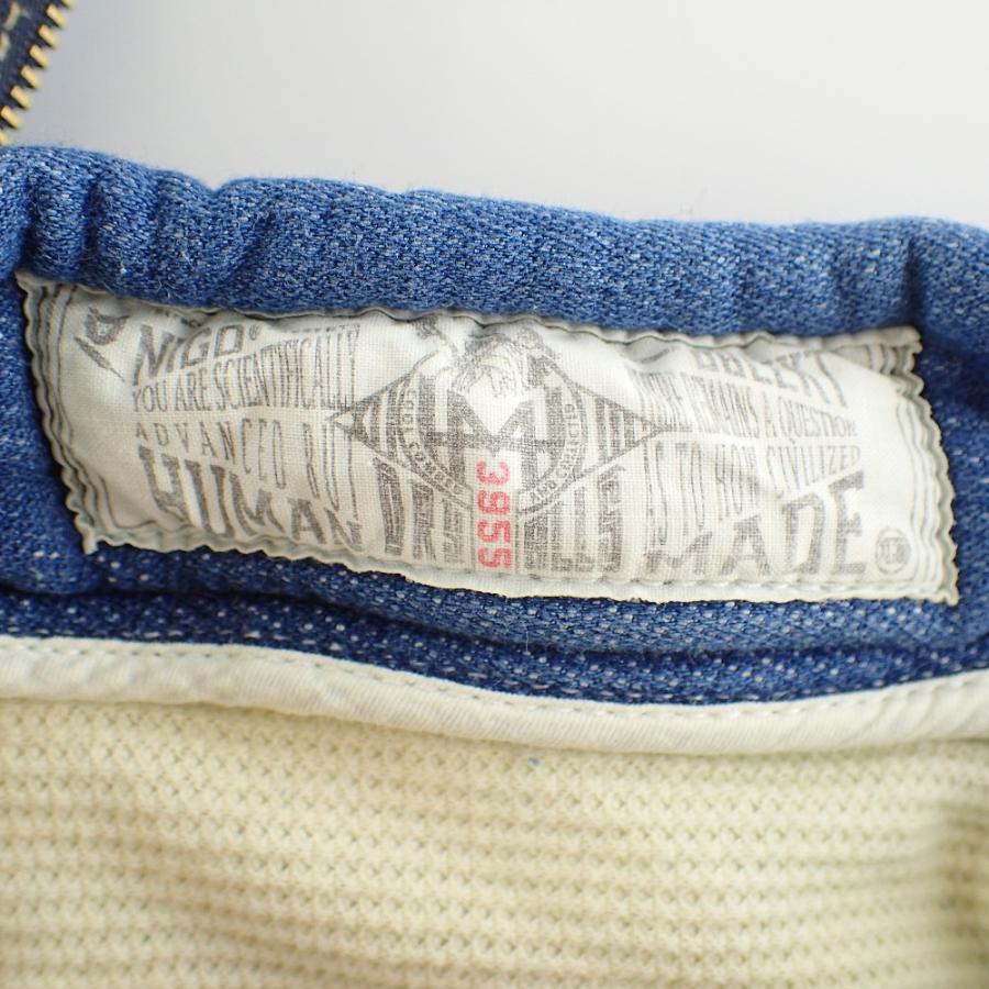 HUMAN MADE ヒューマンメイド リラックスデニム ライトブルー HUMAN MADE ヒューマンメイド RELAX DENIM PANTS ダメージ加工