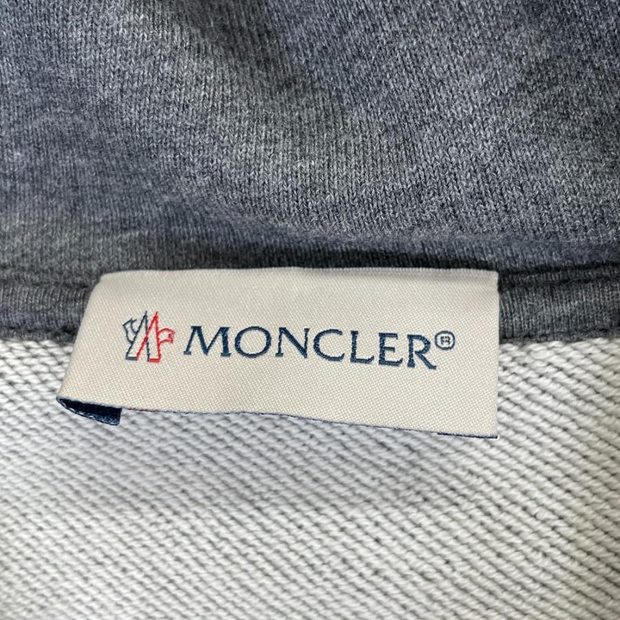 MONCLER（モンクレール） 20AW グレー MAGLIA ビッグロゴ プルオーバー
