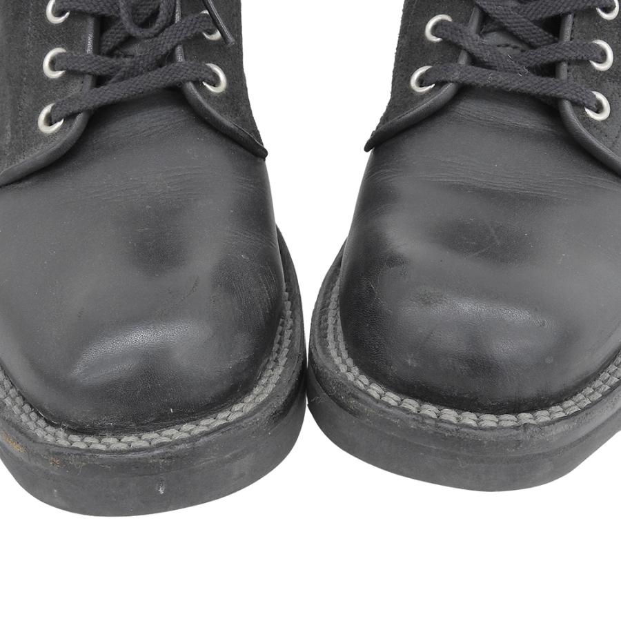 LONE WOLF ロンウルフ スイーパーブーツ レザー×スエード シューズ