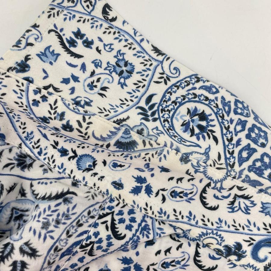 ETRO（エトロ） 国内正規/ ペイズリー総柄 長袖シャツ 39 ブルー