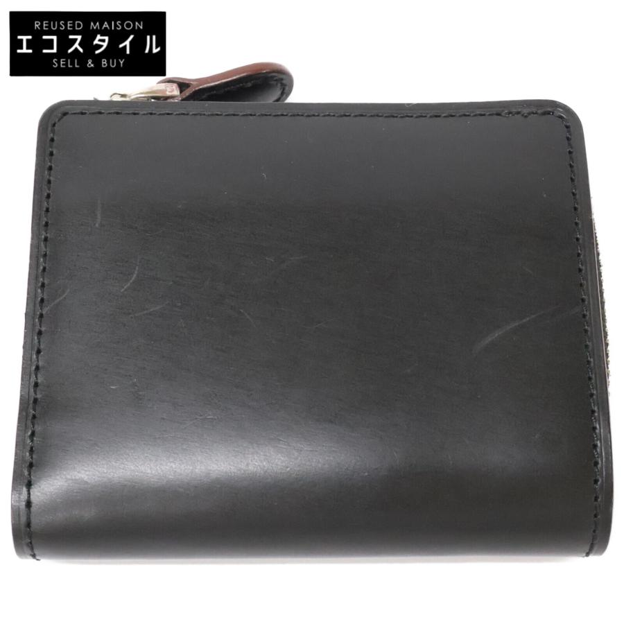 GANZO ガンゾ 59071-10 AVON エイボン Lファスナー二つ折り財布 メンズ