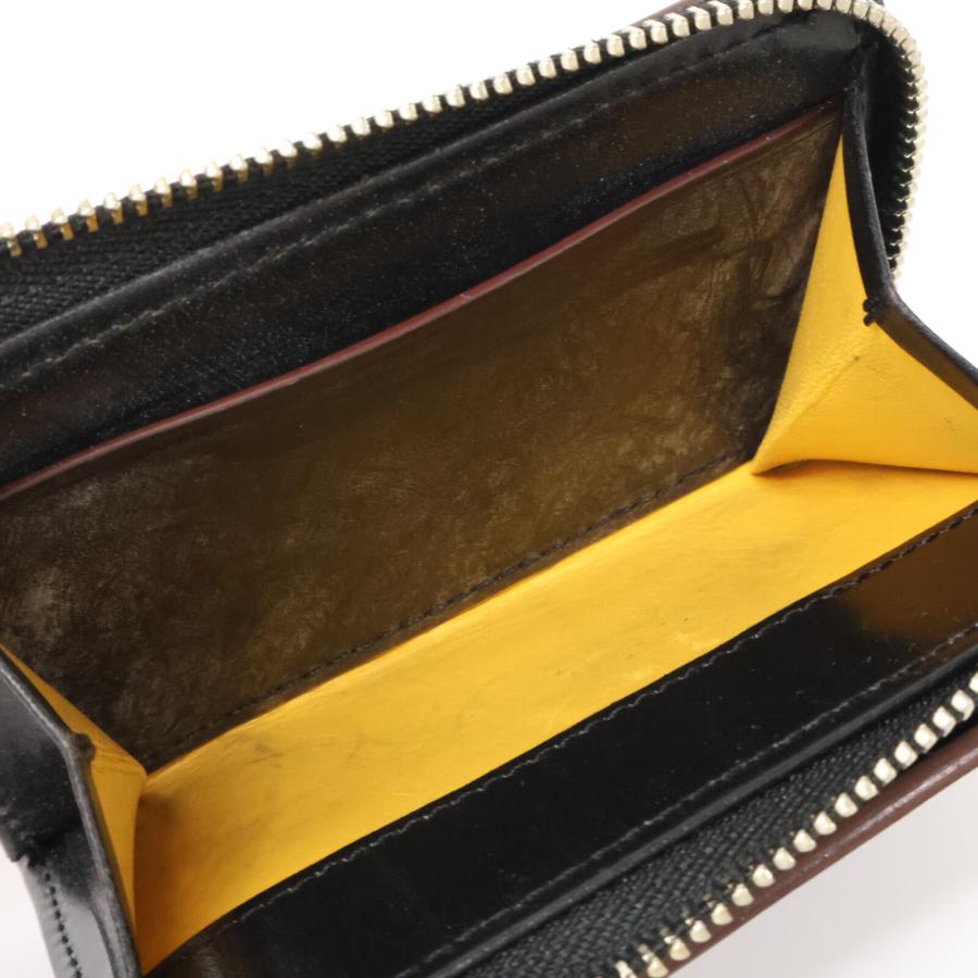 GANZO ガンゾ 59071-10 AVON エイボン Lファスナー二つ折り財布 メンズ