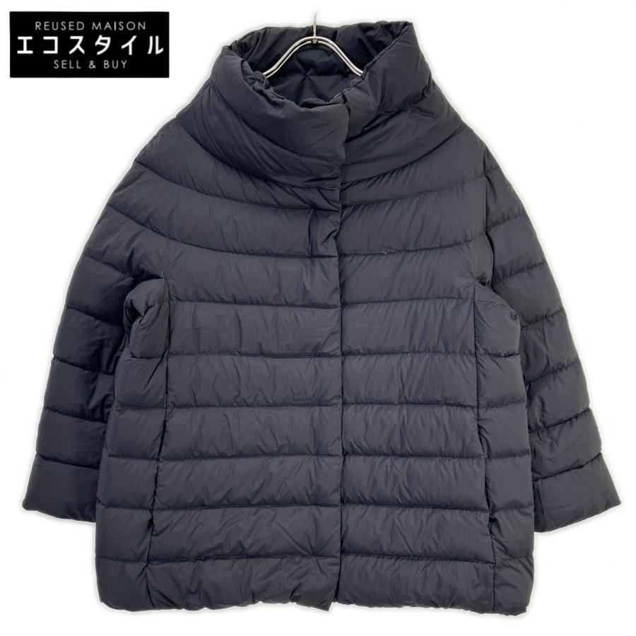 HERNO（ヘルノ） P10506D ブラック スタンドカラーダウンジャケット 