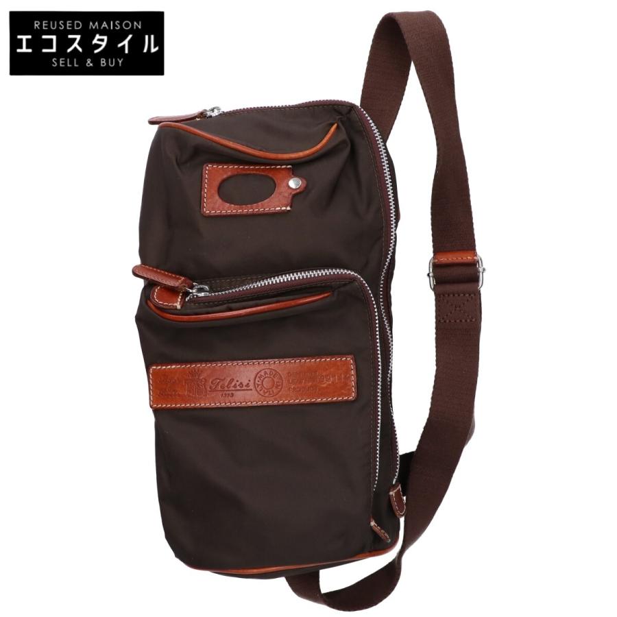 Felisi（フェリージ） 99114 ナイロン×レザー ボディバッグ ショルダー