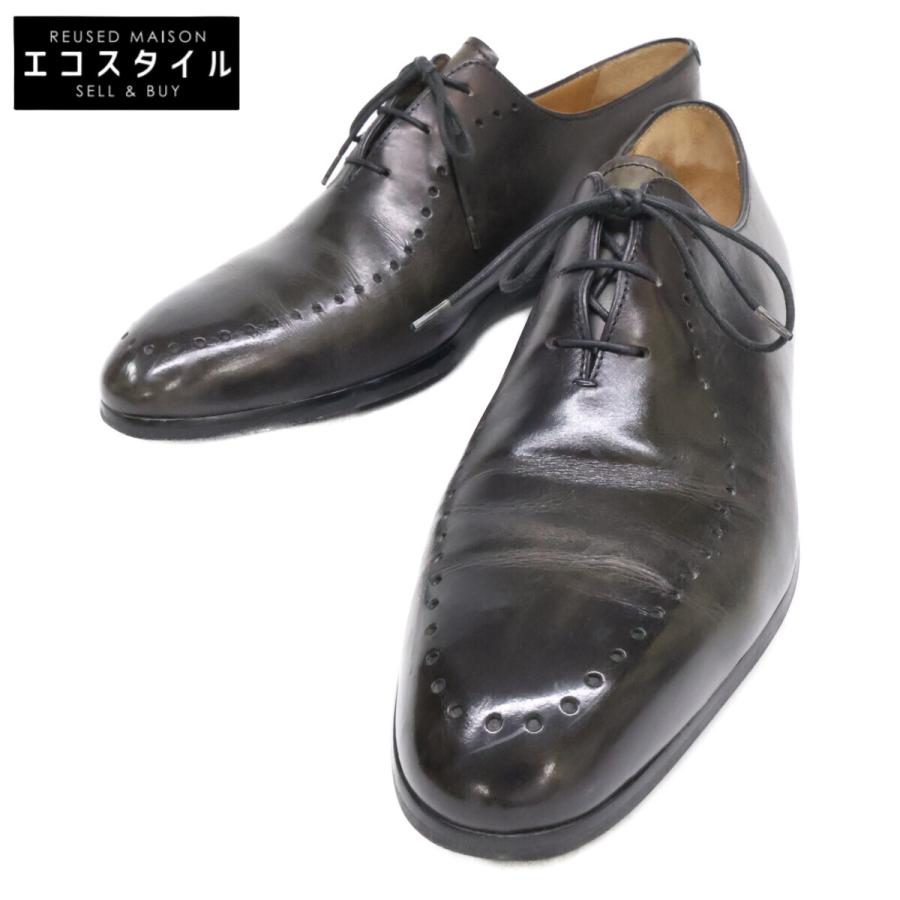 berluti ベルルッティ アレッサンドロ パンチング ホールカット レザーシューズ 8 Berluti（ベルルッティ） アレッサンドロ パンチング ホールカット