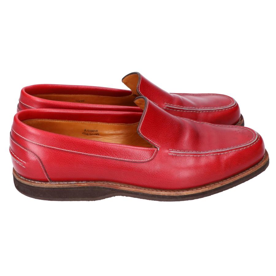 JOHN LOBB（ジョンロブ） MIAMI マイアミ レザースリッポンシューズ 9E