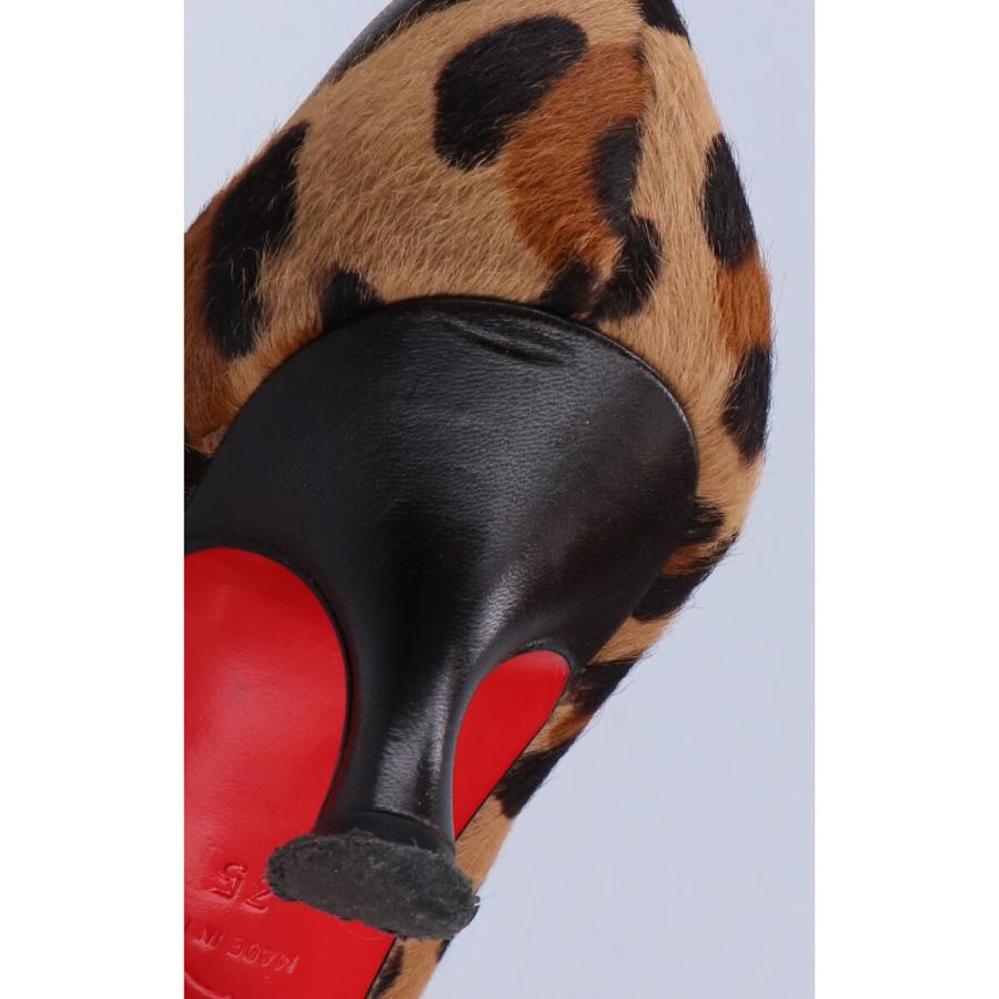 Christian Louboutin（クリスチャンルブタン） レオパード柄ハラコ 
