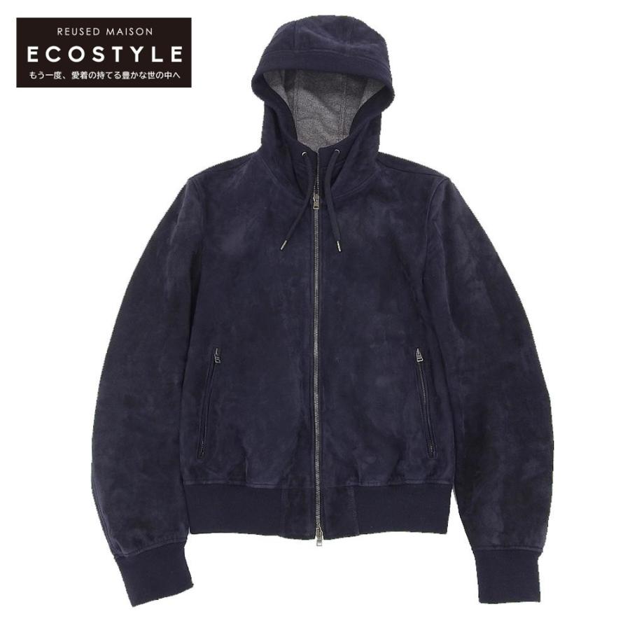 HERNO 美品 ヘルノ リゾートライン スエード ジップジャケット メンズ 