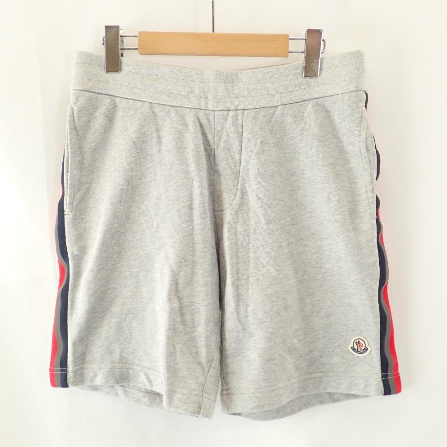 MONCLER 美品/国内正規 モンクレール PANTALONE CORTO ロゴ