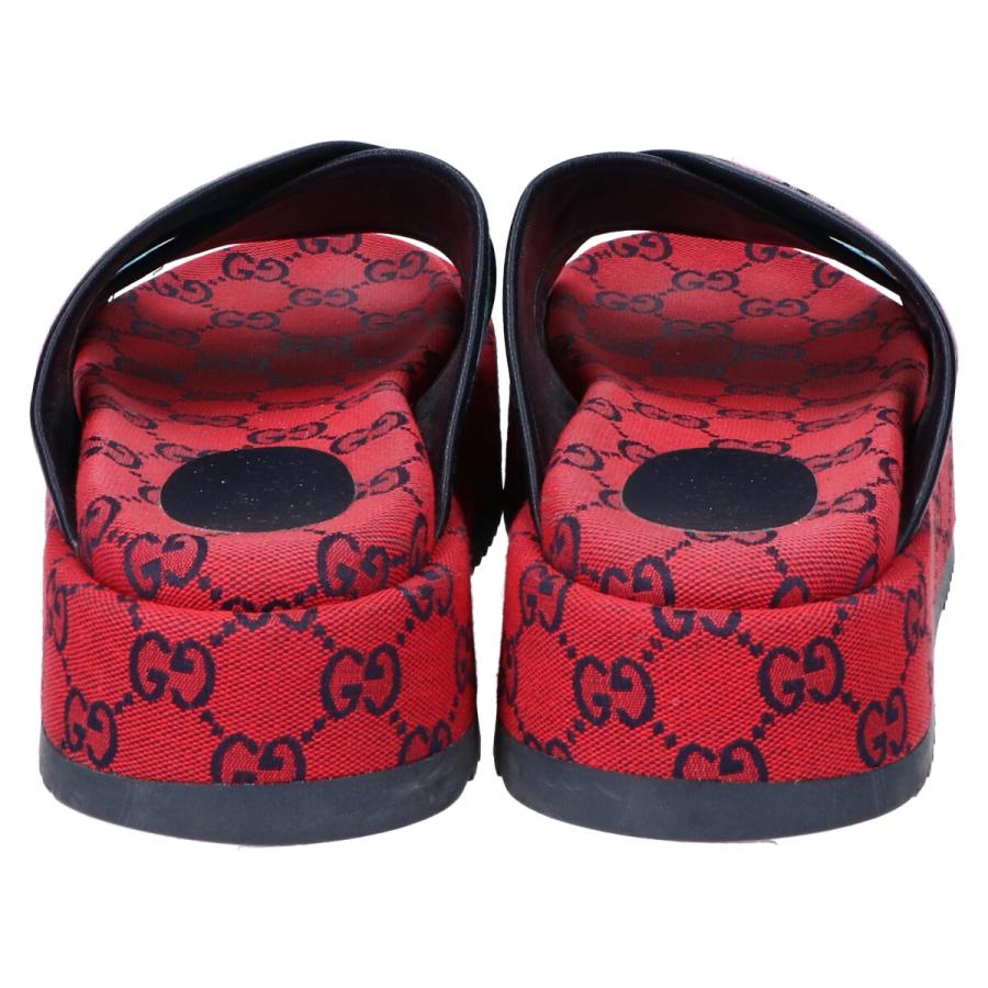 GUCCI グッチ 663666 GGマルチ クロス プラットフォームサンダル GUCCI グッチ 663666 GGマルチ クロス プラットフォームサンダル