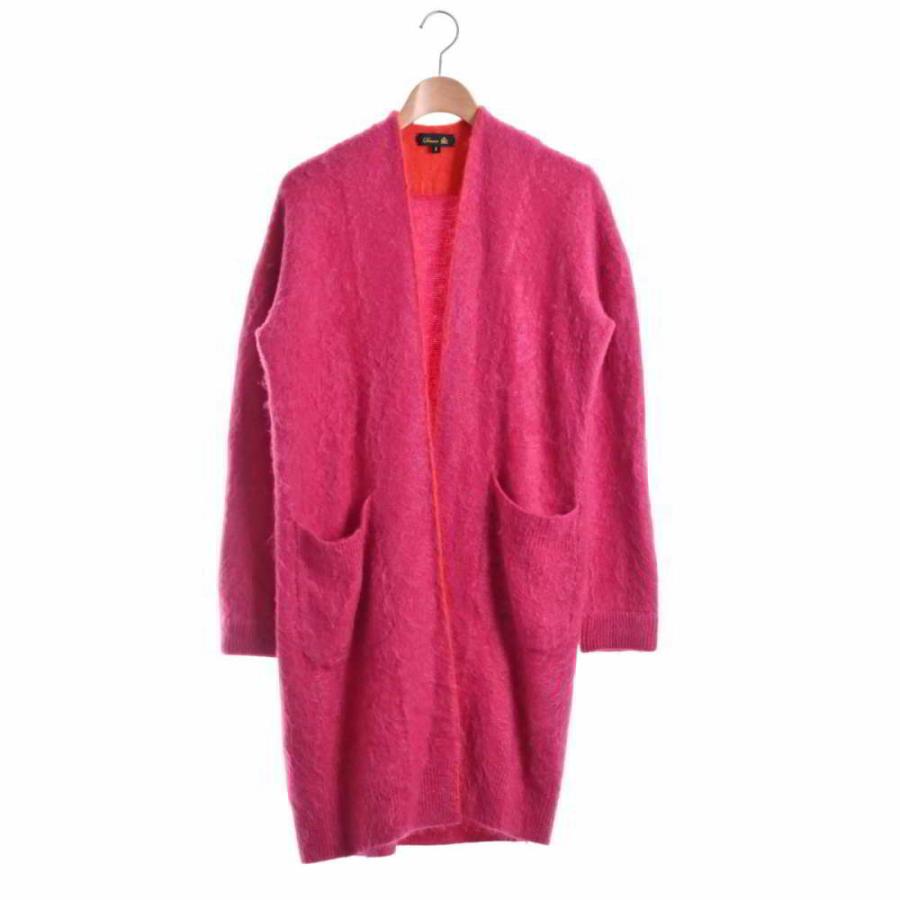 美品/ Drawer ドゥロワー 6515-299-0297 カシミヤ100％ シャギーニット  