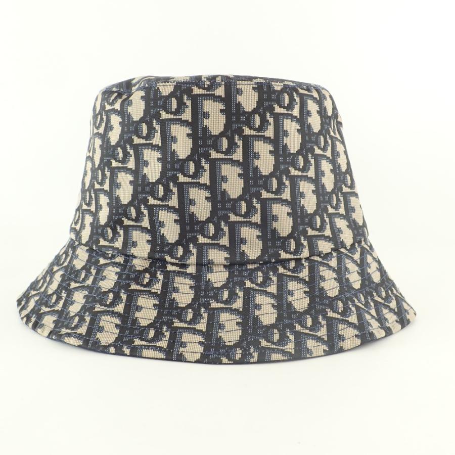Dior ディオール TEDDY-D オブリーク リバーシブル ボブハット 帽子 ネイビー :6887700000003018:ブランド