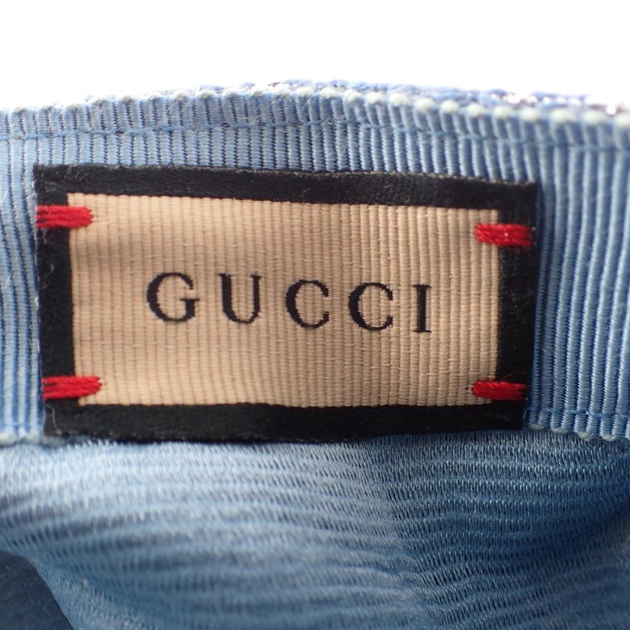 GUCCI（グッチ） 美品 631953 GGラメ ベースボールキャップ 帽子 L