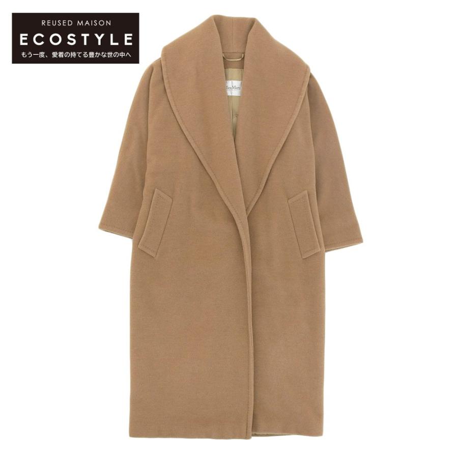 美品 Max Mara マックスマーラ ショールカラー ダブルフェイス コート